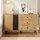 modfu 120 x 76 x 35 cm Natur/Schwarz