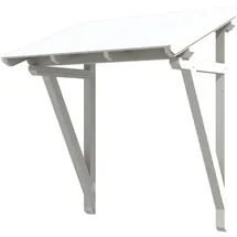 SKANHOLZ Vordach Paderborn 2 242 x 156 cm weiß