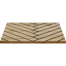 Home Affaire Phuket 120 x 128 x 39 cm schwarz