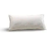 Buri Kopfkissen 40 x 80 cm Weiß