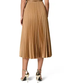 Zero Satin-Rock Midi mit Plisseefalten 34,