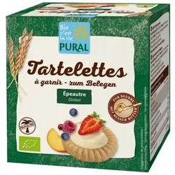 Pural Tartelettes Dinkel zum Belegen bio