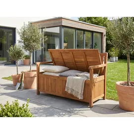 prestige home living outdoor Sitzbank 119,5 x 63 x 84 cm Braun