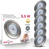 B.K.Licht Mano 5,5W, 6er-Set (10-05-06-S)