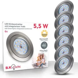 B.K.Licht Mano 5,5W, 6er-Set (10-05-06-S)