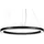 Brumberg 1-flg. 13932183 60 cm rund schwarz dimmbar