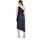 Vera Mont Abendkleid Plissee Blau 40