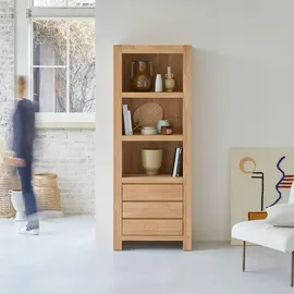 Tikamoon Bücherregal 75 x 200 cm Braun