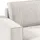 petits-meubles U-sofa 5-sitzig umbaubar Truhe Isaac Cord Blanc Cassé
