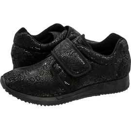 Fischer Schuhe Damen Slipper Schwarz 36