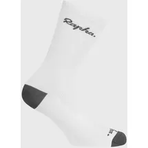 Rapha Logo Fahrradsocken Weiß S