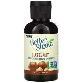 NOW Foods (NOW Foods Better Stevia Liquid Extract, Hazelnut