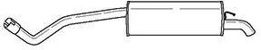 SIGAM Endschalldämpfer 83613 für SEAT