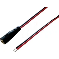 BKL Electronic 075118 Niedervolt-Anschlusskabel Niedervolt-Buchse - offene Kabelenden 2.10