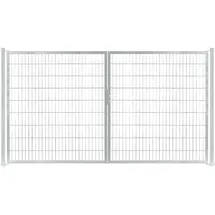 mr-shop Alberts® Flexo Doppeltor Typ 6/5/6, -feuerverzinkt-1400 mm-3000 mm