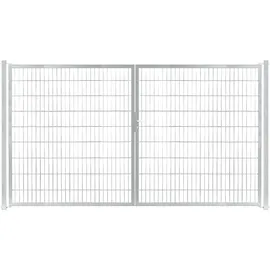 mr-shop Alberts® Flexo Doppeltor Typ 6/5/6, -feuerverzinkt-1400 mm-3000 mm