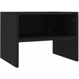 vidaXL Nachtschrank 2 Stk. 40 x 30 x 30 cm Schwarz