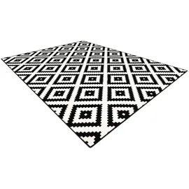 RugsX Teppich, Schwarz, Textil, Rechteckig, 240x340 cm, Teppiche - Böden, Teppiche