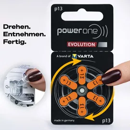 Varta Hörgerätebatterie 13 1,5 V 6 St.