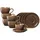 Ritzenhoff & Breker Espressotasse mit Untertasse 0,1 l Dunkelbraun 6 St.