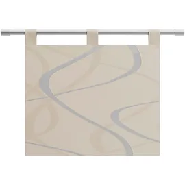 Neutex for you! Schiebegardine NEUTEX FOR YOU "Pelotas" Gr. 3, beige (natur, beige), B:57cm H:225cm, Scherli, Polyester, Gardinen, inkl. Beschwerunsstange, Halbtransparent, Schlaufen-Aufhängung, modern