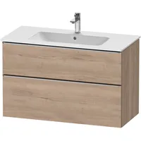 Duravit D-Neo 101x46,2cm, ES geb/Ei ma, 1 Kast, 1 A