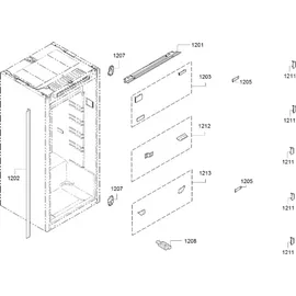 Siemens iQ300 KI81RVFE0 Einbaukühlschrank (310 l, 1772 mm hoch)