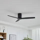 LUCANDE Vindur 132 cm Deckenventilator Schwarz