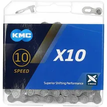 KMC X10 Kette grau