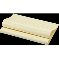 Duni Bio Dunisoft® Serviette 40 x 40 cm Tessuto Cream, 360 Stk/Krt (6 x 60 Stk)
