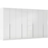 OTTO home Drehtürenschrank AGORDO 360 x 229 x 54 cm Hochglanz Weiß