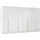 OTTO home Drehtürenschrank AGORDO 360 x 229 x 54 cm Hochglanz Weiß