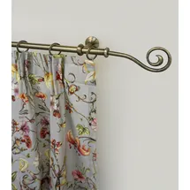 GARESA »ESPERANCA« Ø 16 mm 1 läufig-läufig Wunschmaßlänge rustikale Vorhanggarnitur, verlängerbar, Eisen, Endk. Spirale