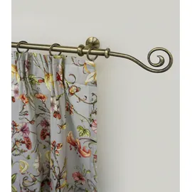 GARESA »ESPERANCA« Ø 16 mm 1 läufig-läufig Wunschmaßlänge rustikale Vorhanggarnitur, verlängerbar, Eisen, Endk. Spirale