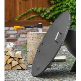 Cook King Feuerschale Ø 81,5 cm Schwarz