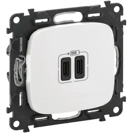 Legrand USB-Steckdose 2XUSB-C Weiß 1 St.