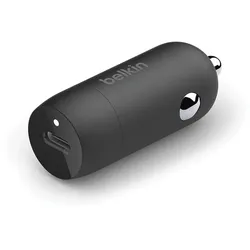BELKIN USB-Ladegerät "30W USB-C PD Kfz-Ladegerät mit PPS Technologie", schwarz, B:12cm H:8cm T:20cm, Ladegeräte