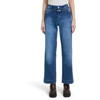 Cartoon Stretch-Jeans mit Stickerei Blau,36 | 36
