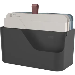 Rotho MyPaper Inbox Dokumentenorganizer MY PAPER Plus, Kunststoff (PP) BPA-frei, schwarz, (36.4 x 16.8 x 31.7 cm)