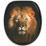 Sanilo WC-Sitz Löwe Schwarz