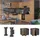 Vicco Eckunterschrank R-Line 75,6 x 75,6 x 81,6 cm Braun
