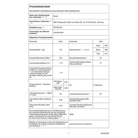 Bosch Serie 4 WTH83V04 Wärmepumpentrockner (8 kg)