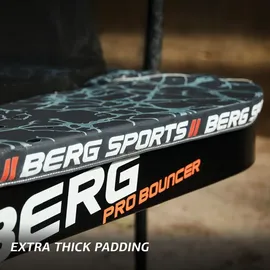 Berg Toys BERG Trampolin FlatGround 5 x 5 m Ultim Pro Bouncer rechteckig Grau