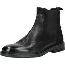 BULLBOXER Stiefelette Stiefelette Leder/Textil | Schwarz 43