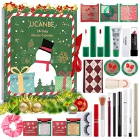 UCANBE Adventskalender Makeup 2025 Beauty, 24 Tage Make Up Adventskalender, Entdecken Sie jeden Tag neue Beauty-Erlebnisse, Weihnachts-Countdown-Kalender Geschenksets für Frauen Damen
