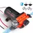 Vevor Membranpumpe, 12 V DC, 22,7 L/min, selbstansaugende 4-Kammer-Membranwasserpumpe mit automatischem Druckschalter, 4,8 bar Druck, für Wohnmobil, Wohnwagen, Schiff, Yacht, Autowäsche