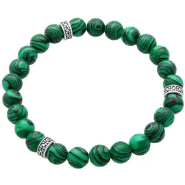 KUZZOI Herren Armband aus Resin in Grün 23 cm