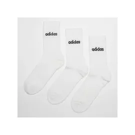 adidas Linear Crew Cushioned Socken 3er Pack White / Black 43-45