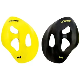 Finis Iso Swim Hand Paddles, Yellow/Black, S