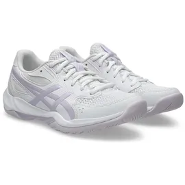 Asics Gel-Rocket 12 Damen Handballschuhe, schwarz, Größe 39 1⁄2 - white/dahlia